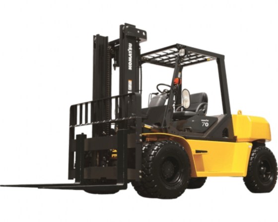 Komatsu DX Series - 7 to 8 Tonne Capacity IC Engine Forklift DX Front
